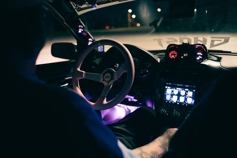 Car interior lights.