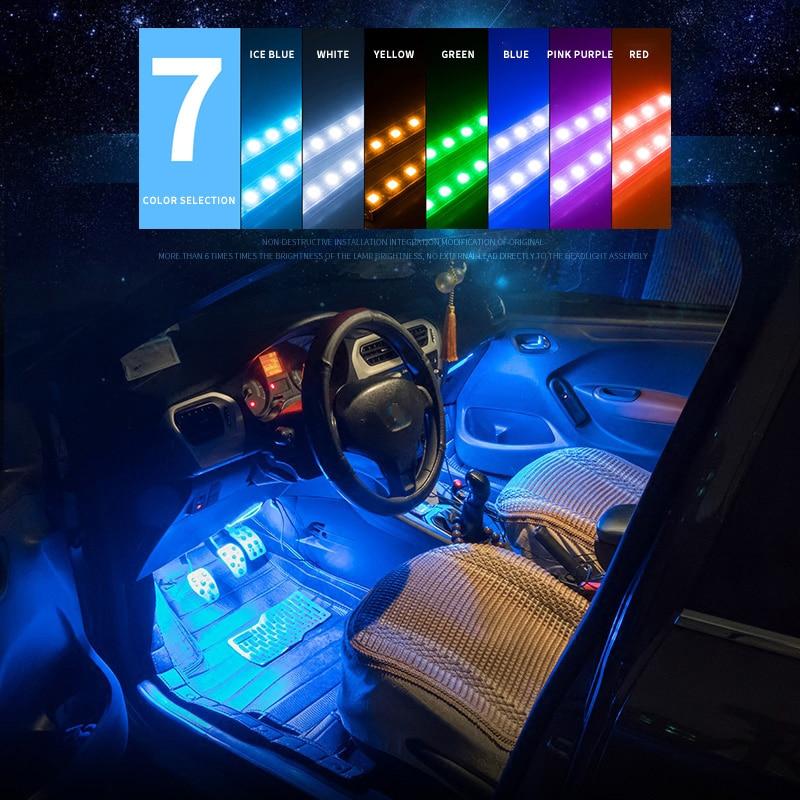 LED Interior Car Door Handle Lights