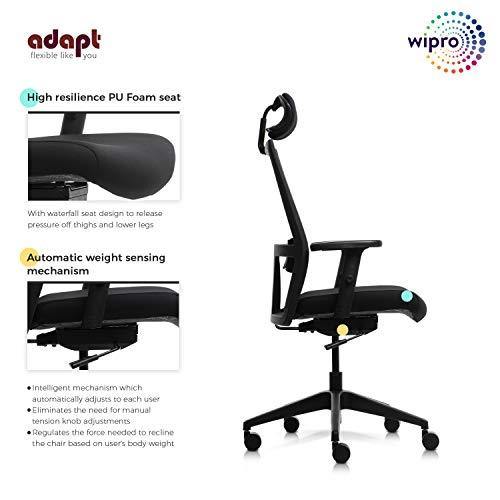 wipro furniture adapt high back executive ergonomic office chair