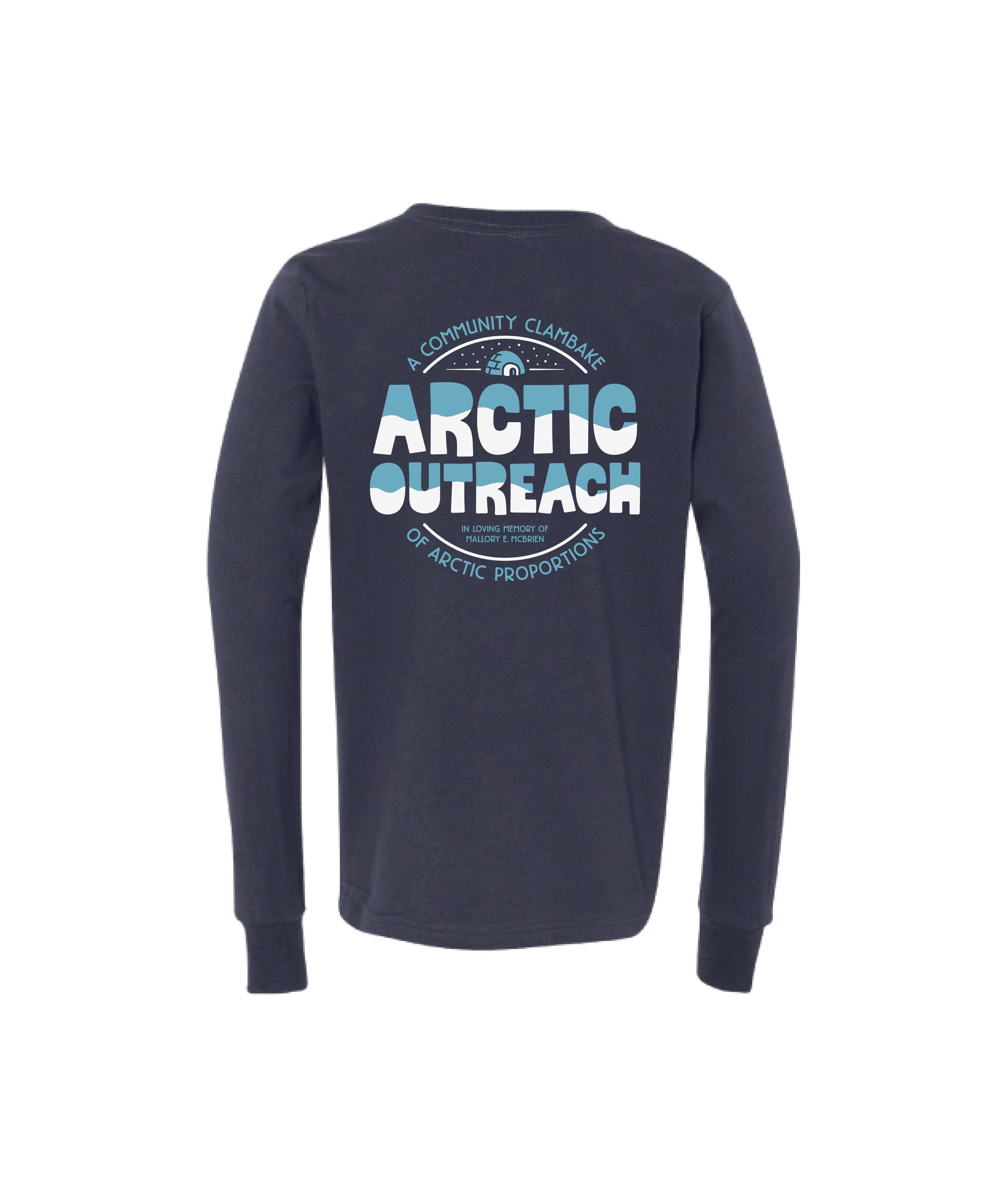 Youth Arctic Outreach LST - Navy - Jetty Rock Foundation product image