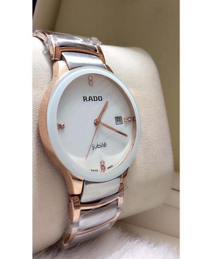 Rado Jublie White Dial Dual Tone Bracelet Men’s Watch Timesbar