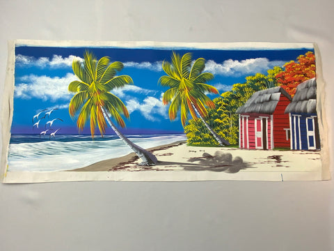 Dominican Beach Painting 