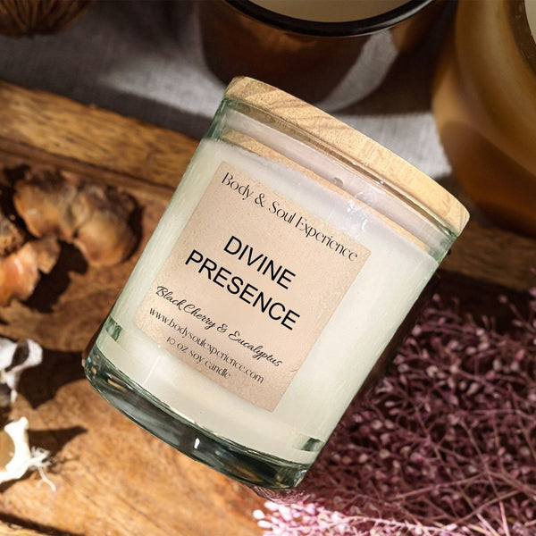 DIVINE PRESENCE- Black Cherry and Eucalyptus Wax Melts – Body and Soul  Experience