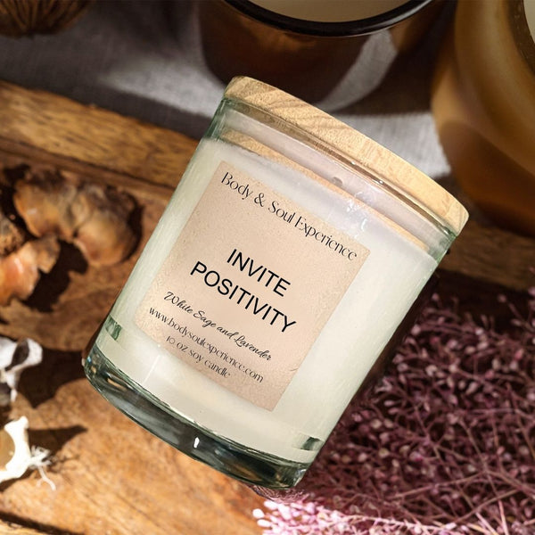 INVITE POSITIVITY- White Sage and Lavender Wax Melts – Body and Soul  Experience