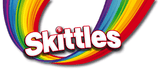 Skittles Rainbow Coloured Logo