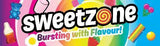 Sweetzone colouful rectangle shaped logo