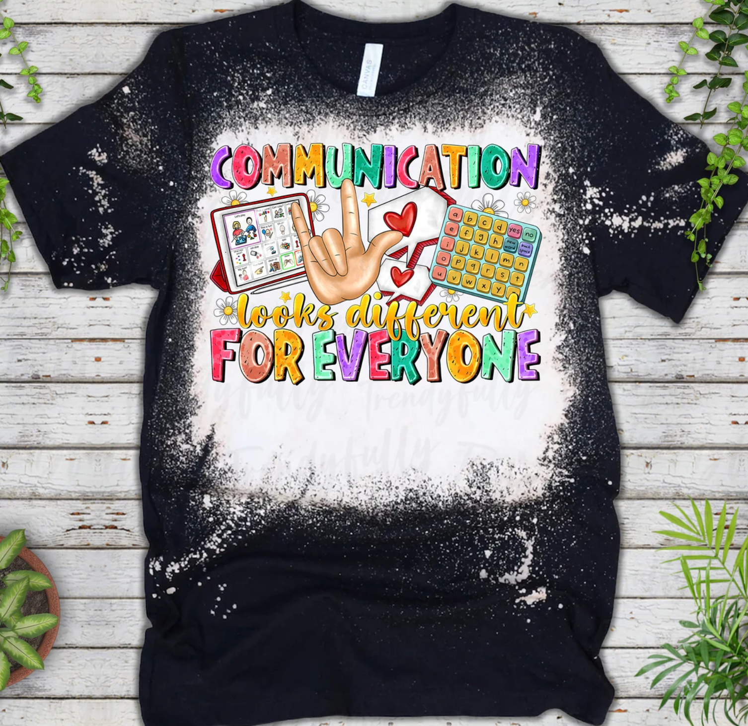 Communication looks different foe everyone DTF Transfer