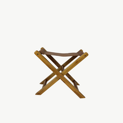 Fisk Stool in Antique Tan by Coco Unika