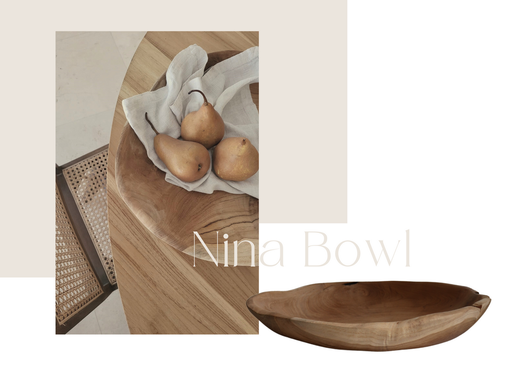 Nina Wooden Bowl