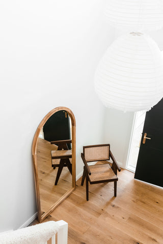 Henrik chair and Kristina Arch Mirror