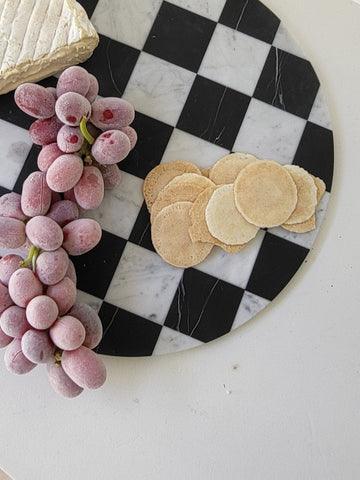 Giselle Marble Serving Platter