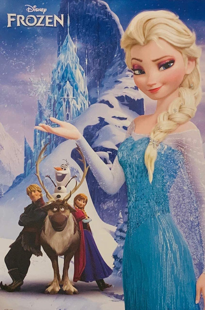 Frozen - Anna and Elsa - Disney Movie Poster (24 x 36 inches) – Imaginus  Posters