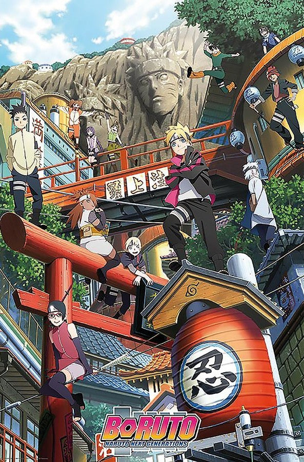 Naruto Shippuden Anime Poster 24x36 inch *Fast Shipping* NEW