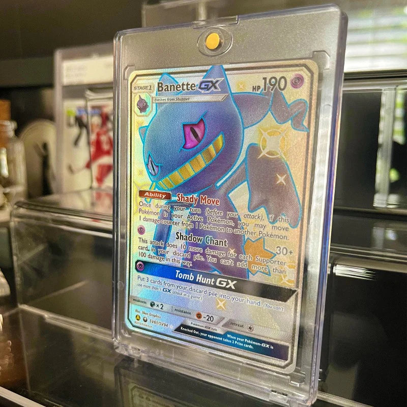 EVORETRO - One Touch Magnetic Card Holder 35PT for Trading and Gaming Cards - Pack of 10