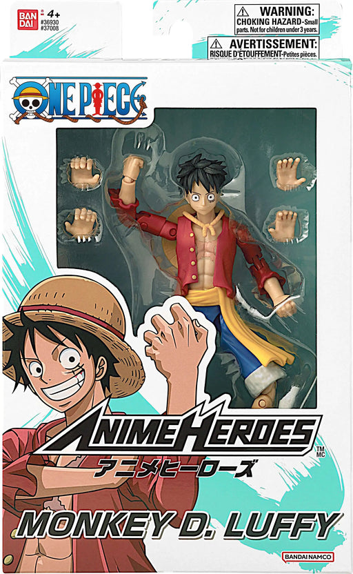 Best Buy: Bandai Anime Heroes One Piece 6.5 Action Figure Monkey D. Luffy  36931