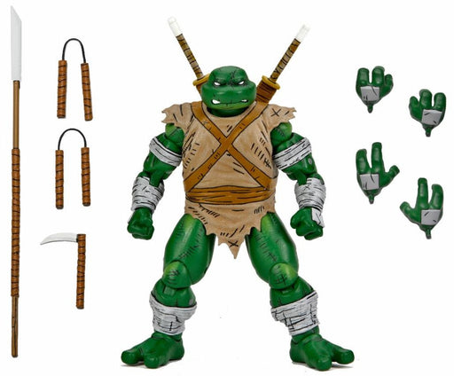  NECA - Teenage Mutant Ninja Turtles (1990 Movie) - 1/4 scale  action figure - Michelangelo : Toys & Games