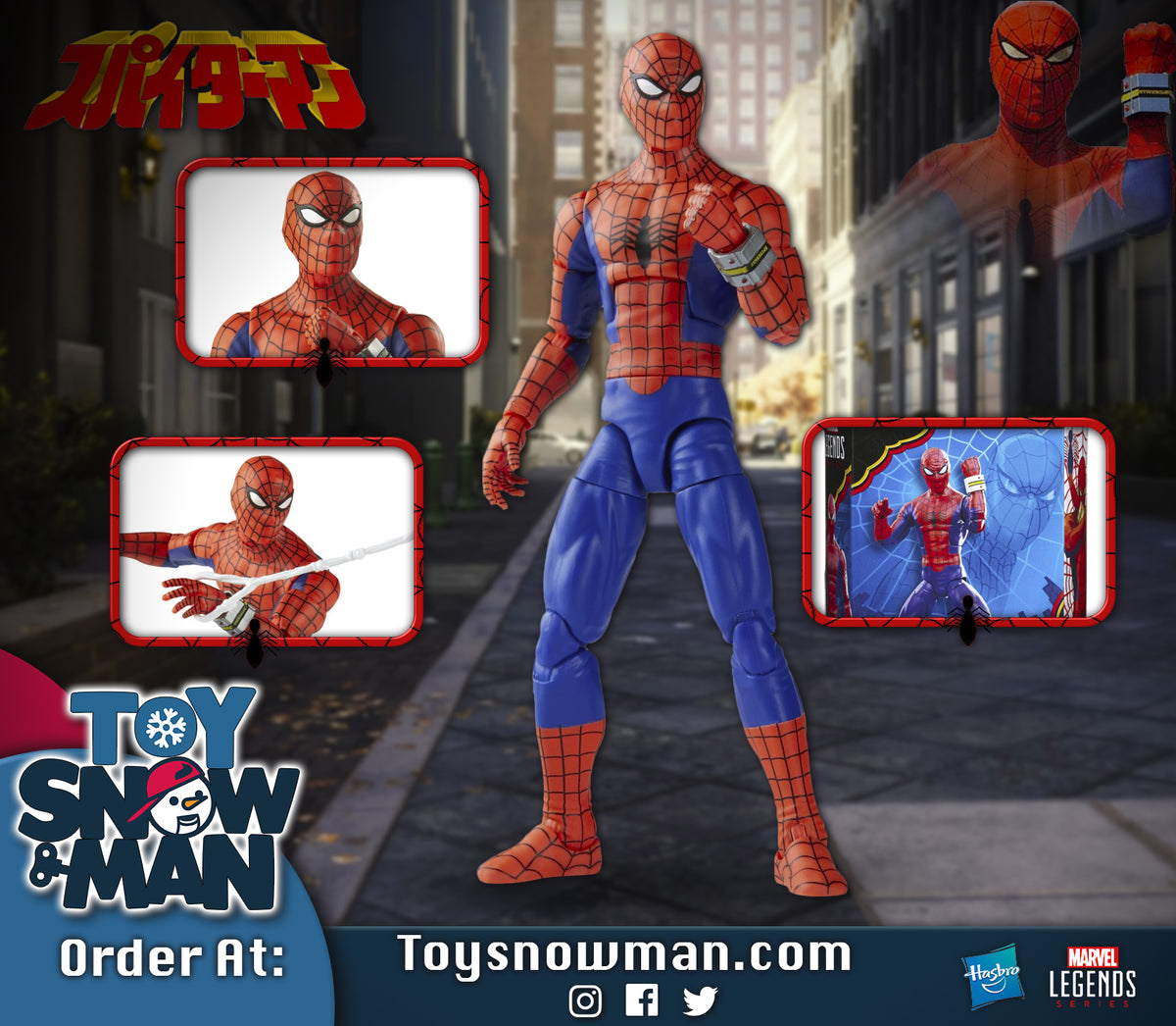 Marvel Legends 60th Anniversary Japanese Spider-Man | Toy Snowman