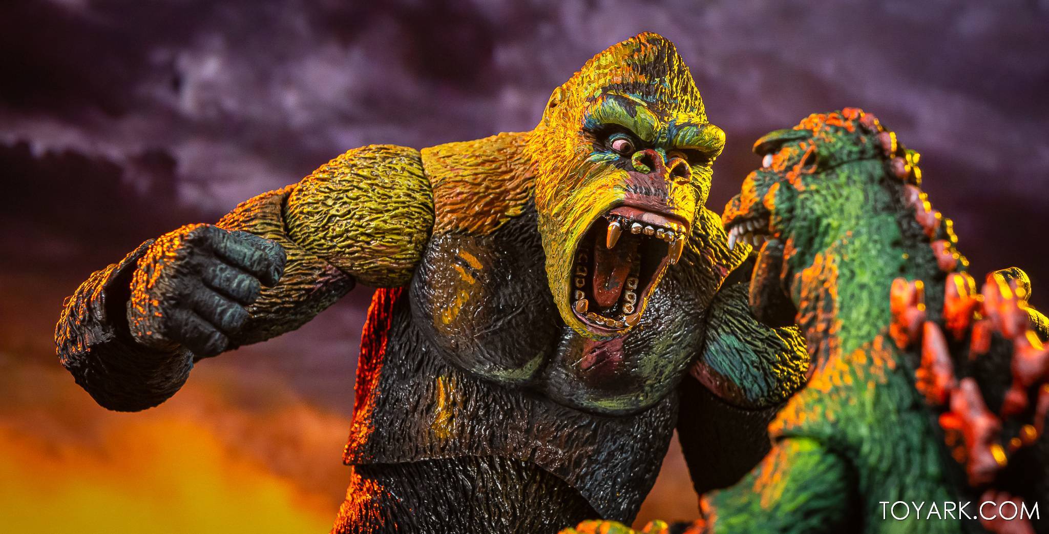 neca king kong illustrated version