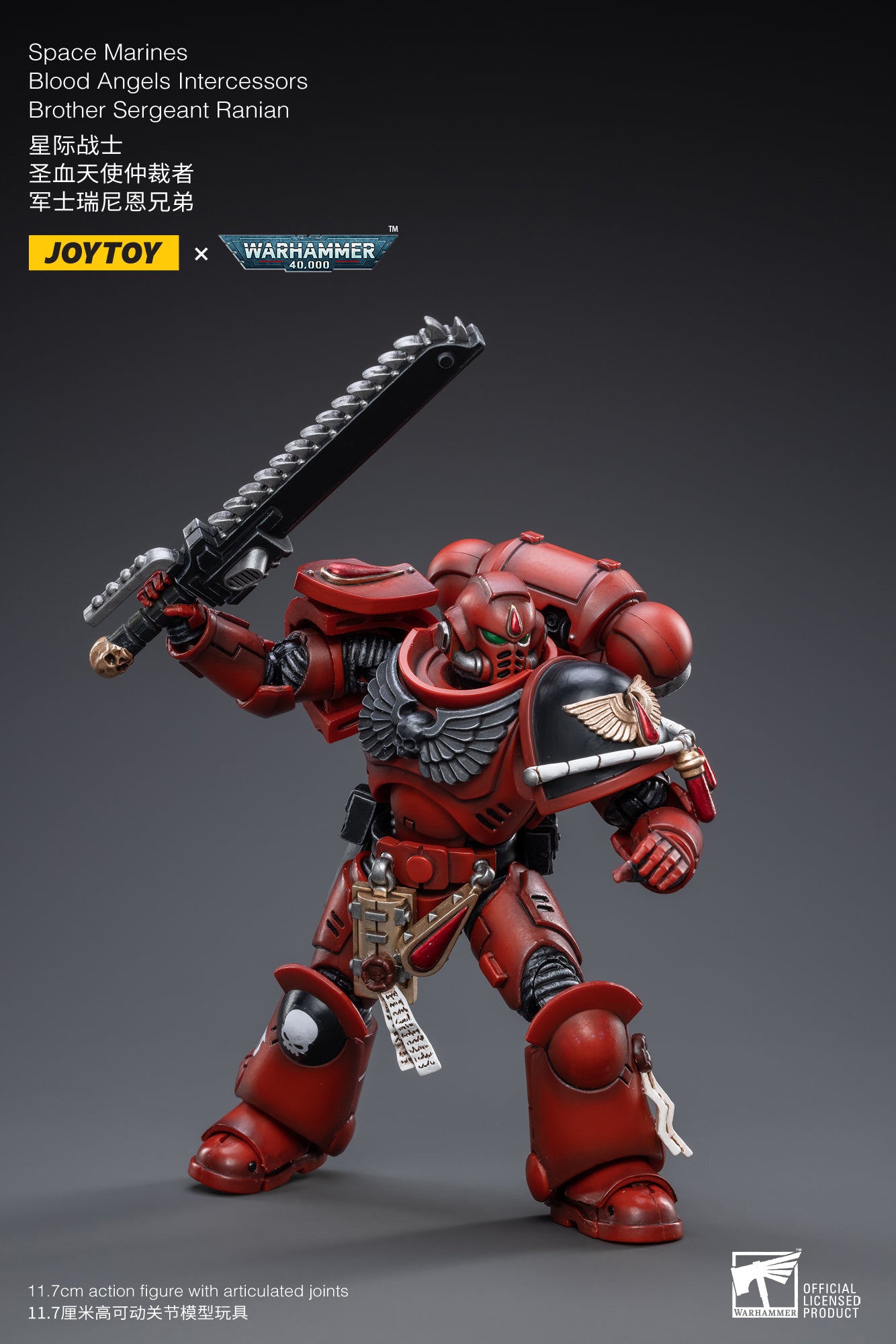 Warhammer 40K - Blood Angels - Intercessors Sergeant Ranian | Toy