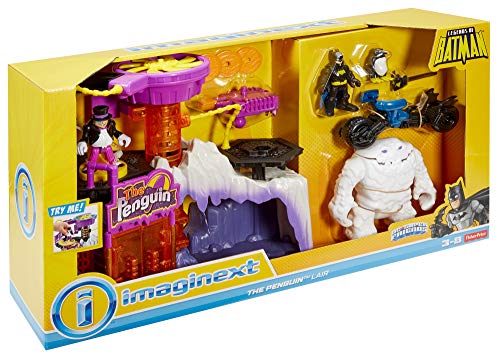 imaginext the penguin lair