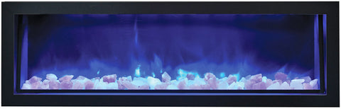 Remii 88in Basic Clean-Face Electric Fireplace WM-88-B