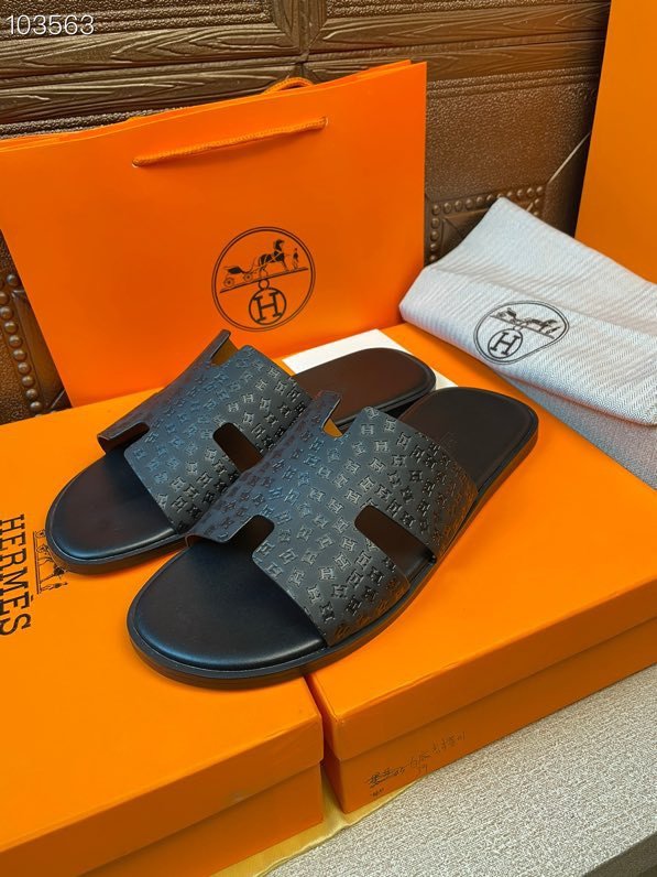 Hermes Men's 2021 NEW ARRIVALS Slippers Sandals Shoes