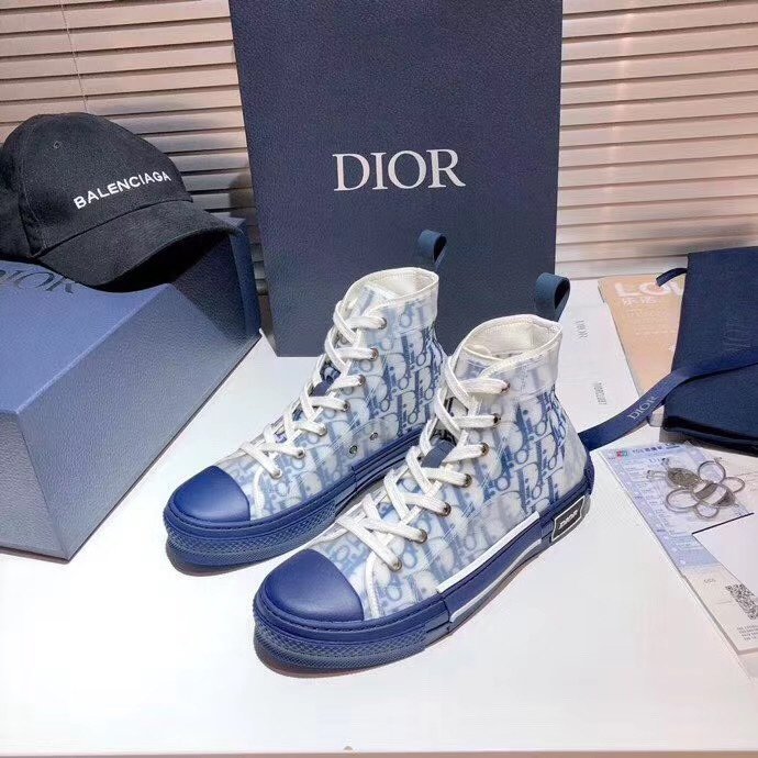 Dior Men's And Women's 2021 NEW ARRIVALS B23 High Top Sn