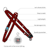 Nylon overhead harness with a unique design for dogs
