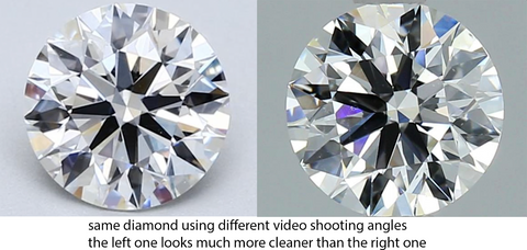 diamond angle issue