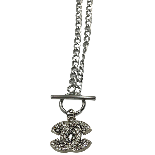 Authentic Louis Vuitton Heart Pendant  Reworked Gold 16.5 Necklace –  Serendipity Designs