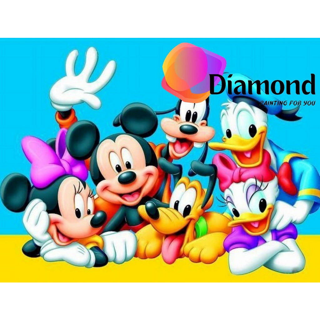 Inloggegevens Huis Het hotel Mickey Mouse & Vrienden op de foto Diamond Painting kopen? | Morgen in huis  | Gratis verzenden | Diamond Painting for you – Diamond painting for you