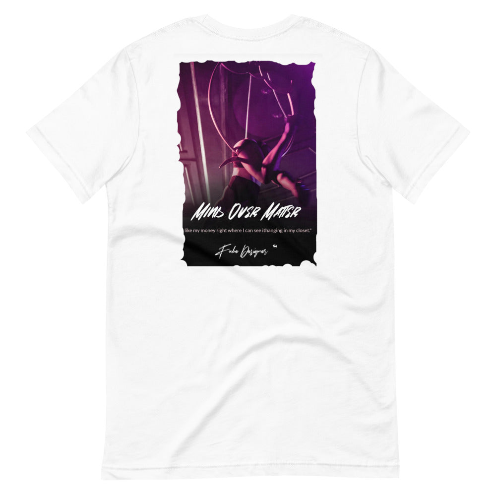 Fake Designer Mind Over Matter Premium T Shirt Fake Designer Llc