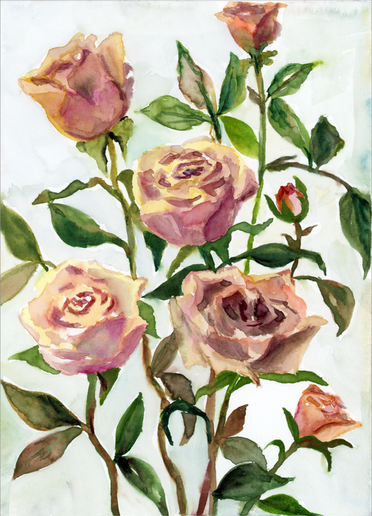 Sunlight Roses print