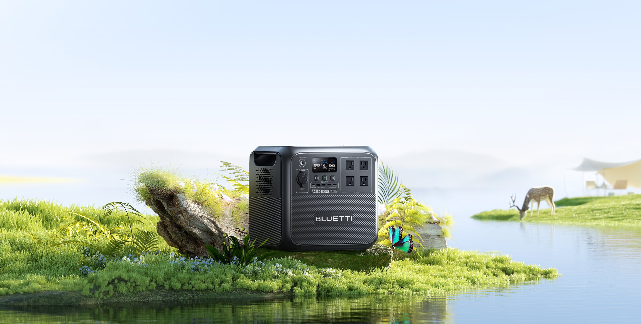 BLUETTI AC180 Portable Power Station