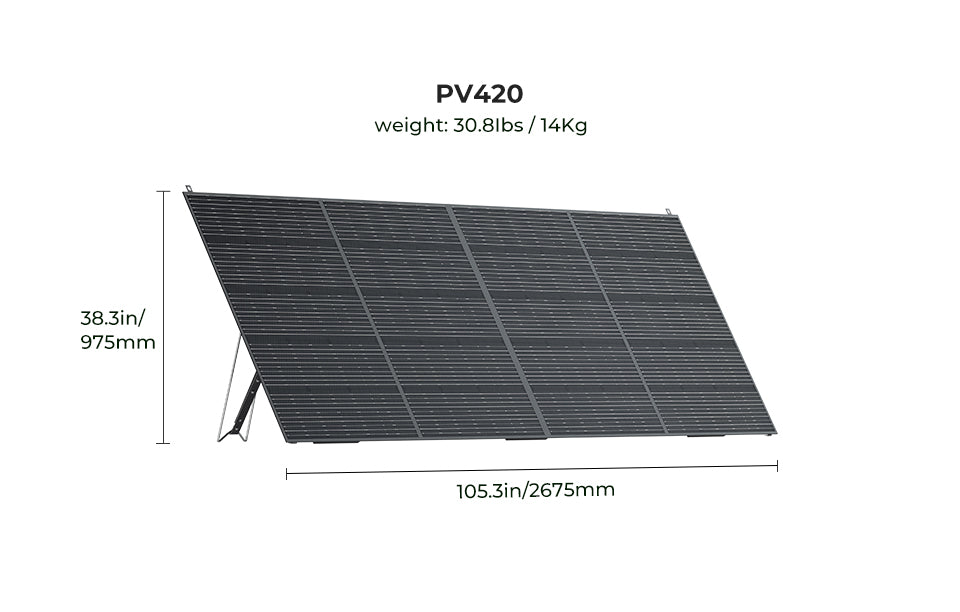 BLUETTI| PV420 Solar Panel | 420W-ecopowerit