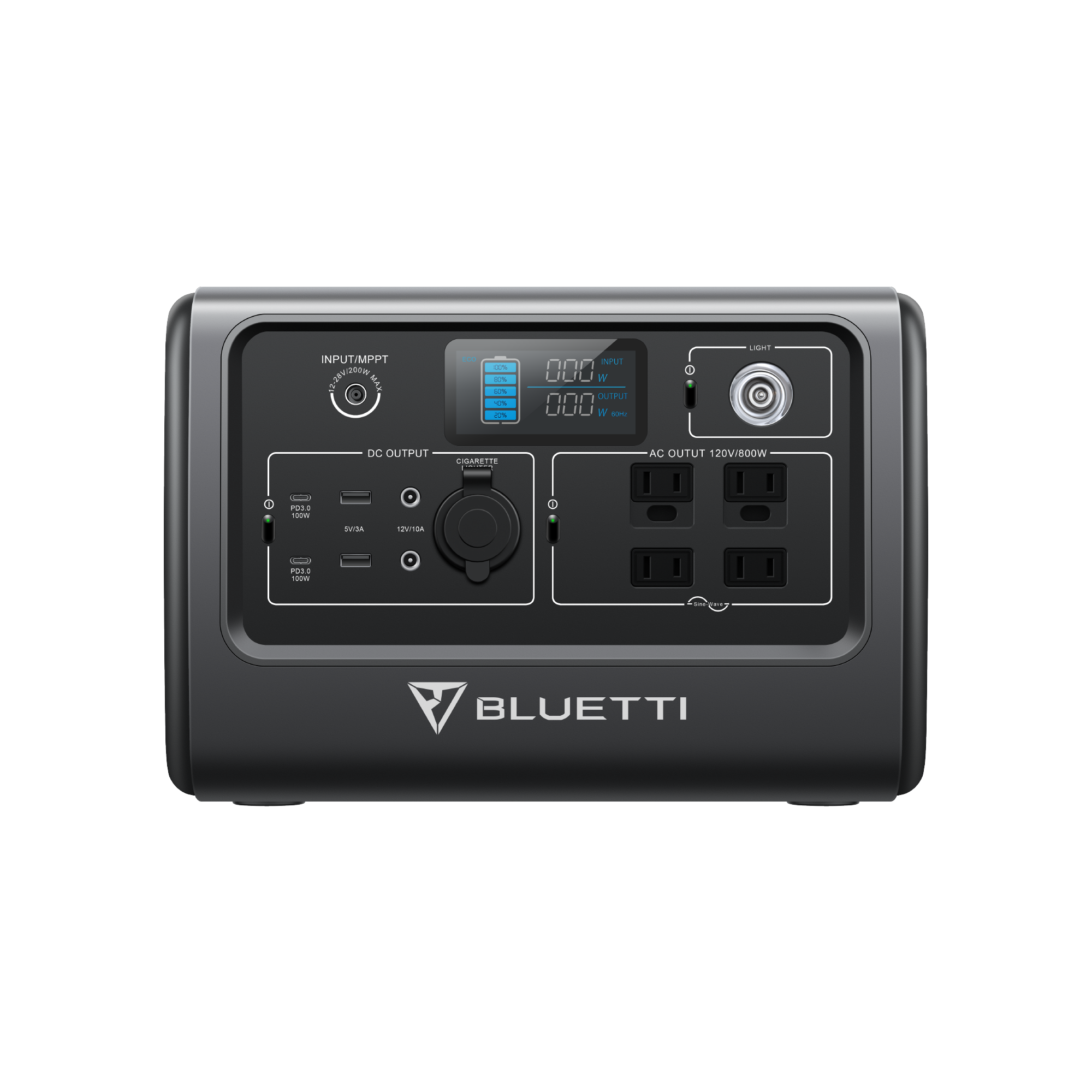 Bluetti EB70S Portable Power Station / 800W 716Wh, EB70S / 800W, 716WH, Power Station