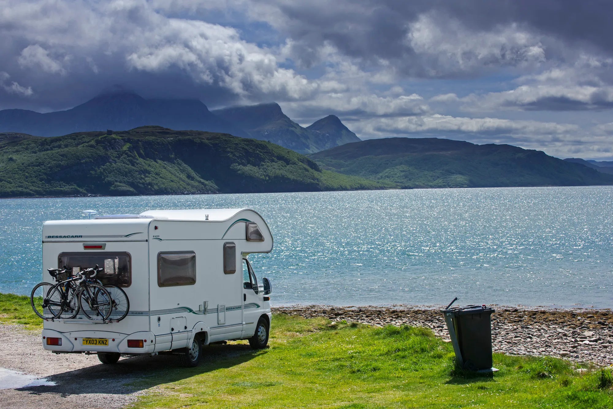 Class A RV vs travel trailer size comparison