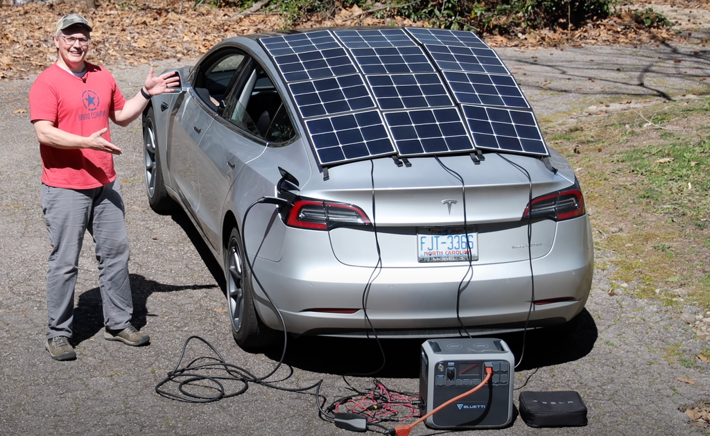 Can You Charge an Electric Car with a Portable Solar Panel?