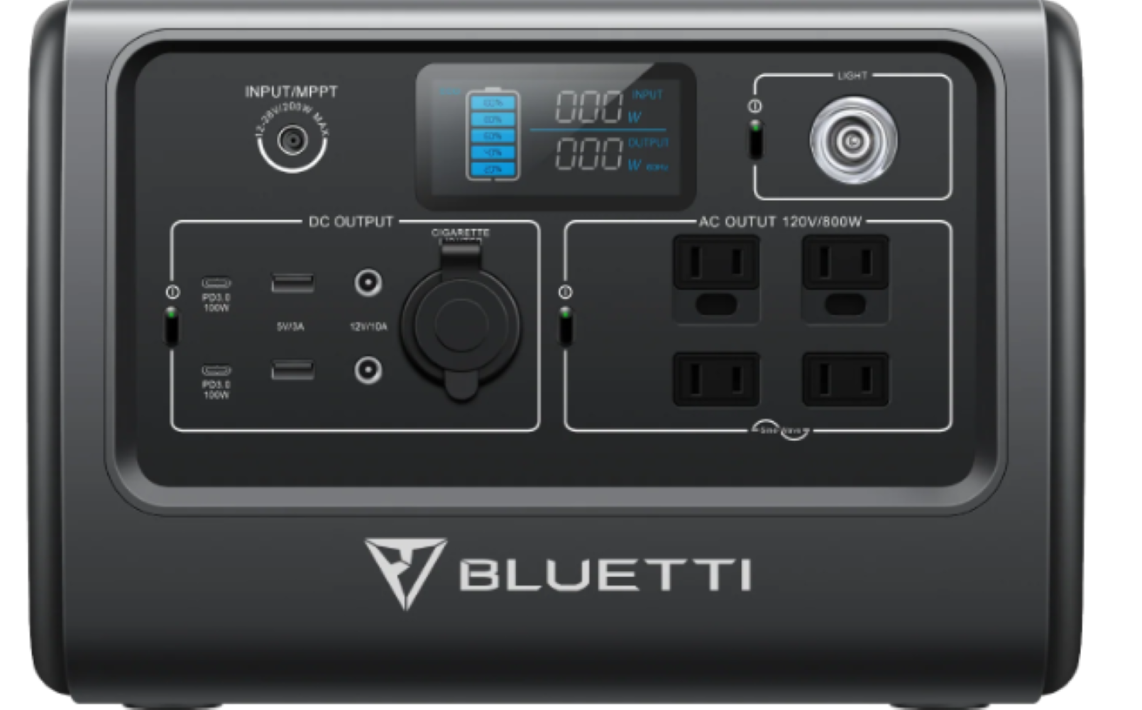 BLUETTI Portable Power Station 800-Watt Portable Power Station in the  Portable Power Stations department at