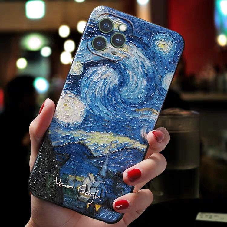 رادون Van Gogh iPhone Case coque iphone 7 Sherlock Starry Night