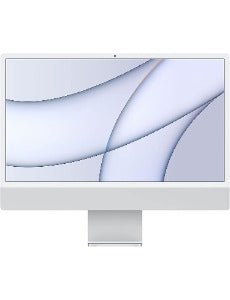 Apple iMac (2021) 24 M1 8 Core 3.2GHz 512GB 8GB - British English Silver Good