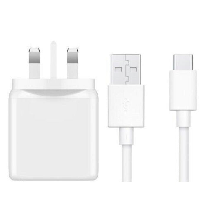 Oppo Accessory Fast Charge (1.8A) Plug and Oppo D307 Type-C Cable Bundle White Brand New