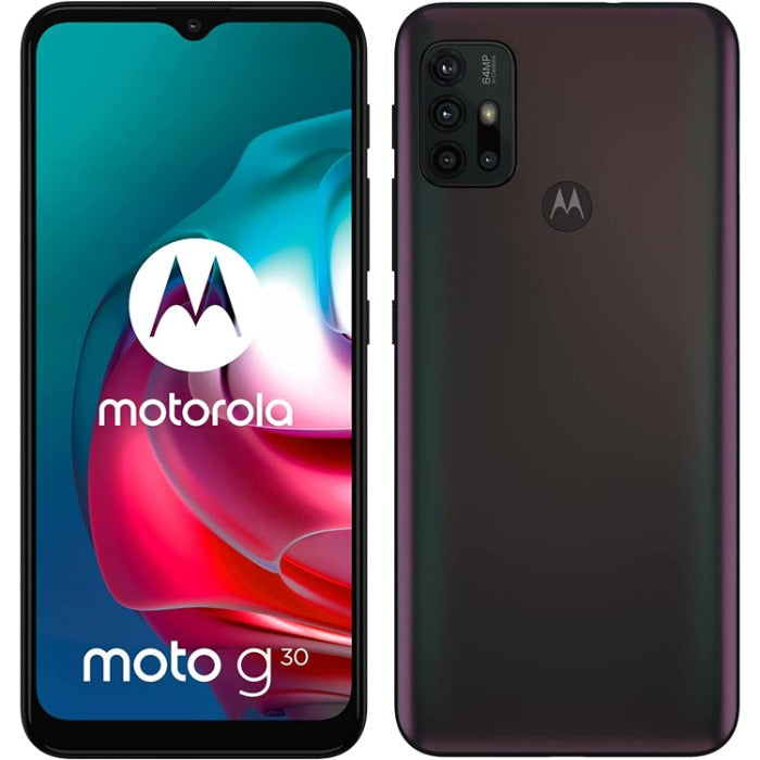 Motorola Moto G30 Dark Pearl Unlocked 128GB Good