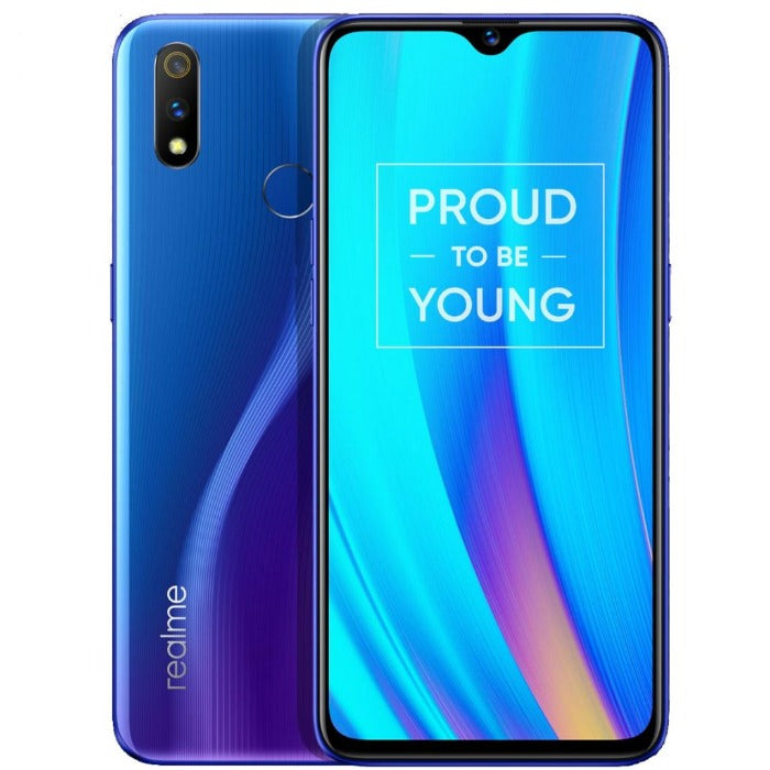 Realme 3 Pro Nitro Blue Dual SIM (Unlocked) 64GB Good