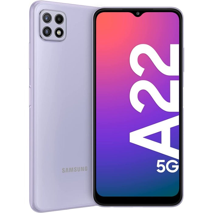 Samsung Galaxy A22 5G Violet Dual SIM (Unlocked) 64GB Fair