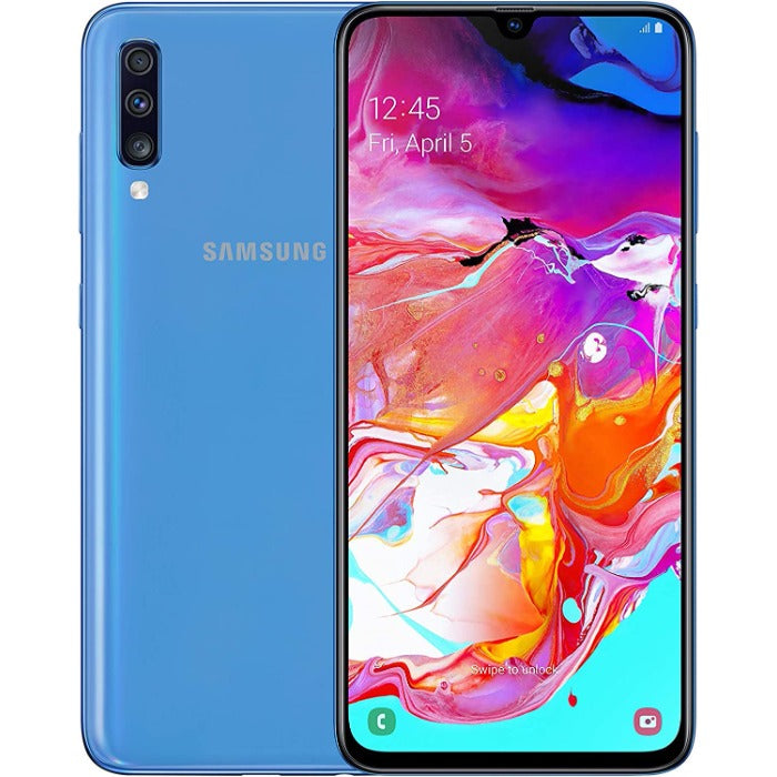 Samsung Galaxy A70 Blue Dual SIM (Unlocked) 128GB Good