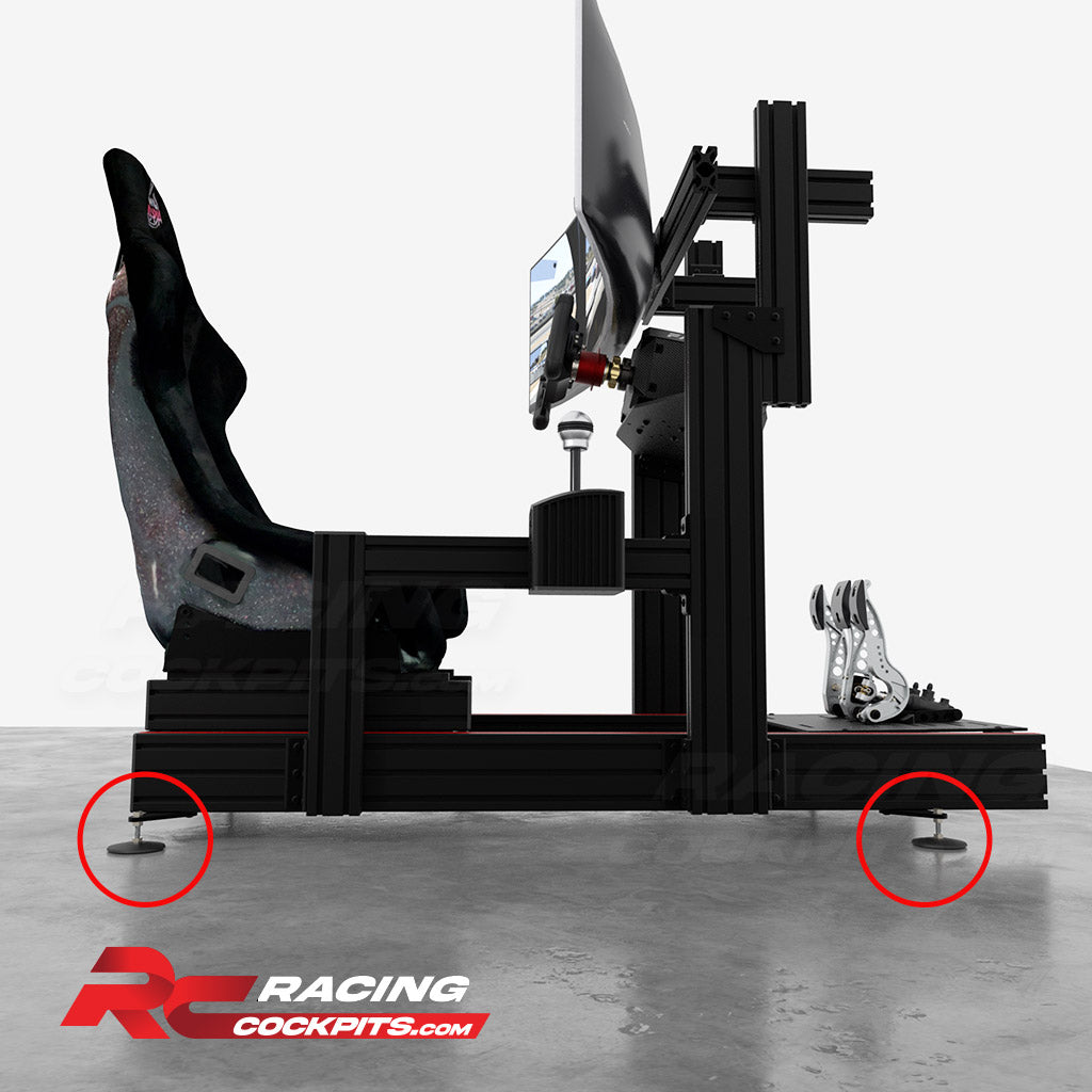 RCP Cockpit Sport + Racing Seat (BUNDLE) - Budget Friendly Performance Sim  Racing Chassis – Racing Cockpits