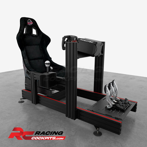 RCP Cockpit Sport + Racing Seat (BUNDLE) - Budget Friendly Performance Sim  Racing Chassis – Racing Cockpits