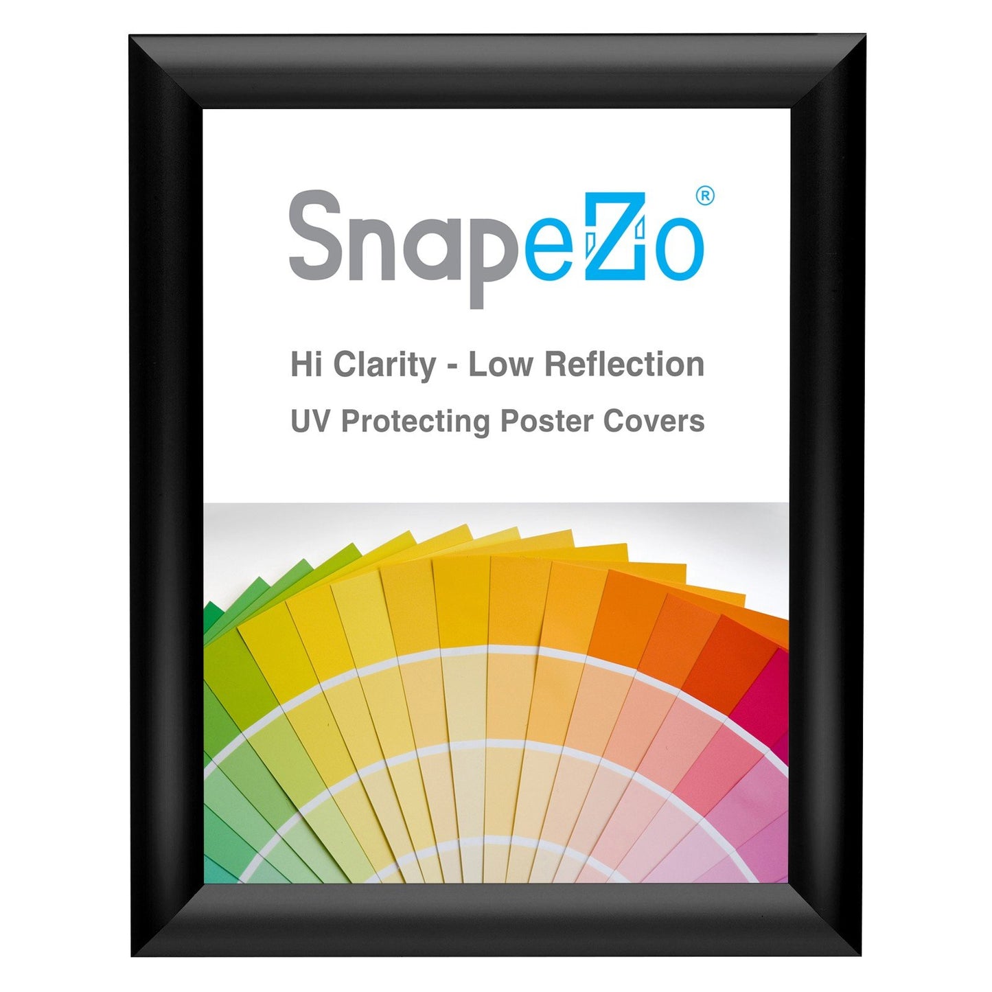 SnapeZo® 27.94 x 43.18 cm Black Snap Frame - 25MM Profile – SnapeZo.Utility