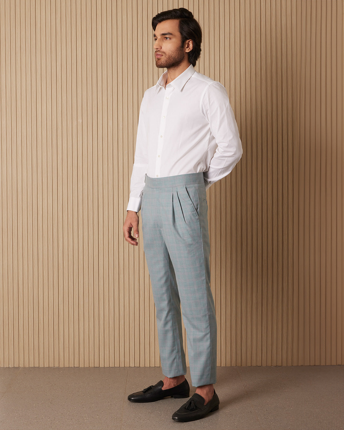Supremo Blended Wool Neapolitan Dress Pants – Bombay Shirt Company